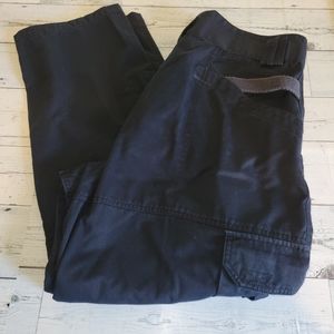 5.11 TACTICAL SERIES NAVY BLUE PANTS SIZE 38/32 MULTIPLE POCKET DURABLE